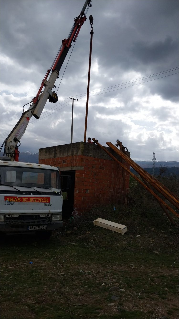 Salihli ilçesine bağlı Durasıllı mahallesinde Su arızasına Hızlı Müdahale