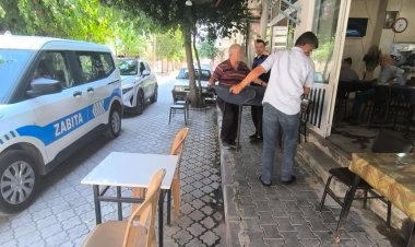 Turgutlu Zabıtasından Kahvehanelere İşgal Denetimi