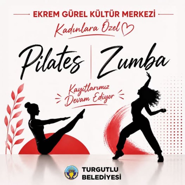 Turgutlu’da Kadınlara Özel Zumba ve Pilates Kursları Başladı