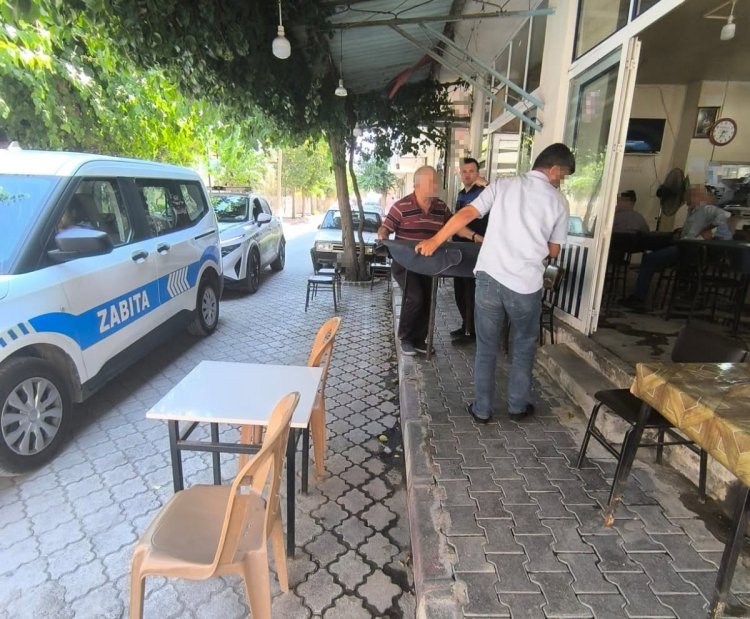 Turgutlu Zabıtasından Kahvehanelere İşgal Denetimi